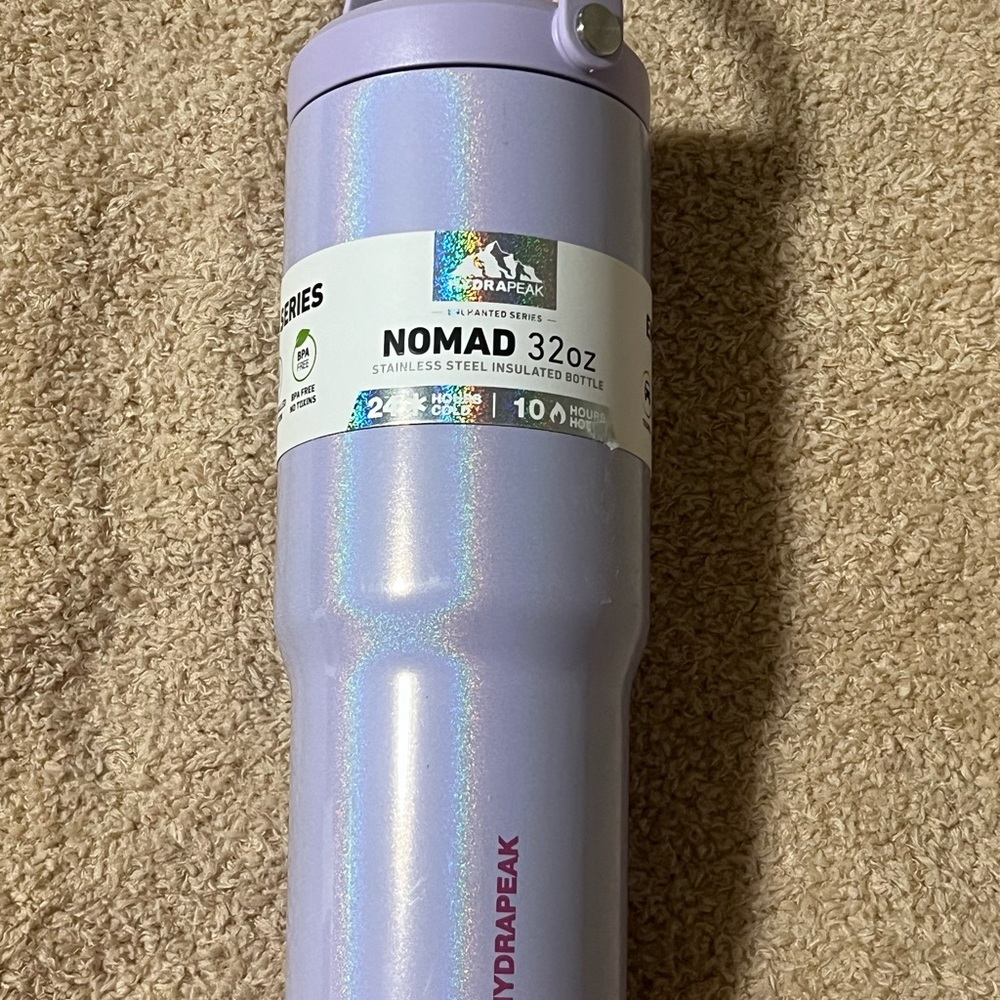 Hydrapak Nomad 32oz Stainless Insulated Bottle - Lavender